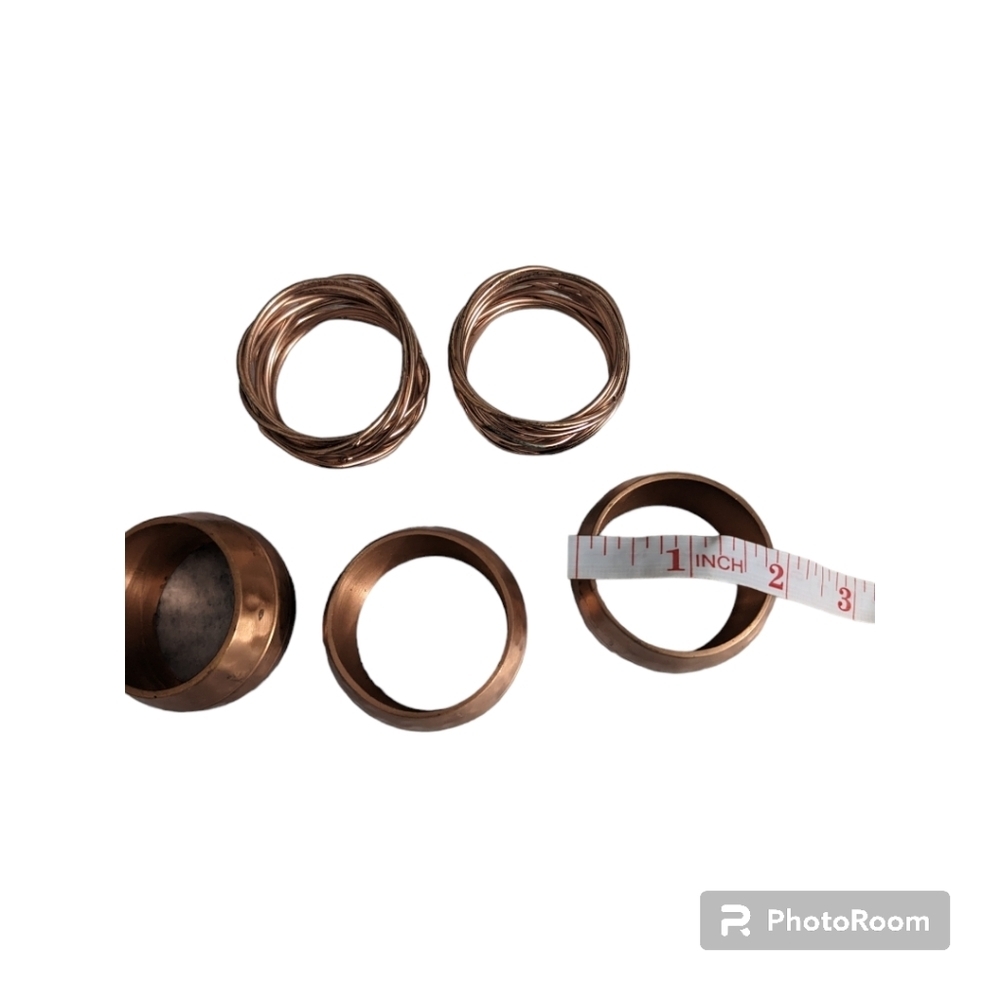 Napkin Rings. Copper. 5. - Picture 4 of 4